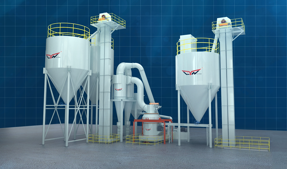 LYH998 Raymond Broyeur à 4 Rouleaux à Pendule